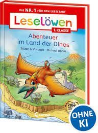 Leselöwen 1. Klasse - Abenteuer İm Land Der Dinos'ın resmi